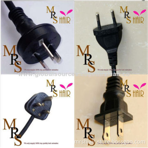Loof 668 Style Fusion Extension Connector Iron for U Nail Flat Tip Hair, Control Temperature